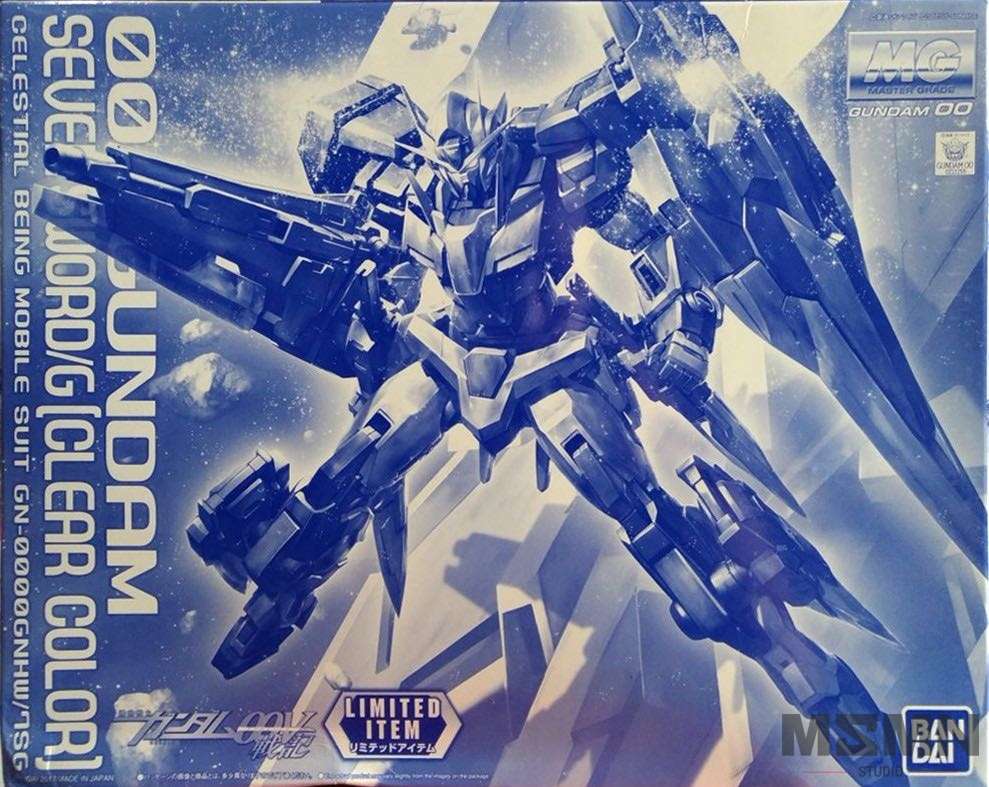 MG 00 Gundam Seven Sword (Clear Color) [Expo Limited] | The Gundam Shop